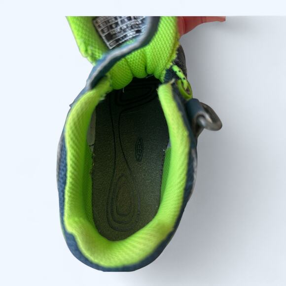 Keen Chandler CNX Trail Shoes Navy & Green size 6 Outdoor Shoes Gorpcore - Picture 11 of 11